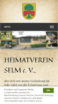 Mobile Screenshot of heimatverein-selm.de